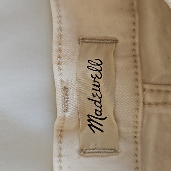 NWT Madewell The Perfect Vintage Wide-Leg Jean White Size 28 - Picture 9 of 13